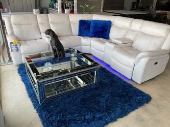 🔥🔥Beautiful Furniture Sofa And Loveseat 2Power Recliners On Sale Now For $1199 Last One