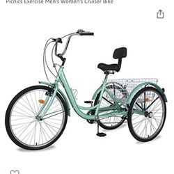 3 Wheeled Adult Bike