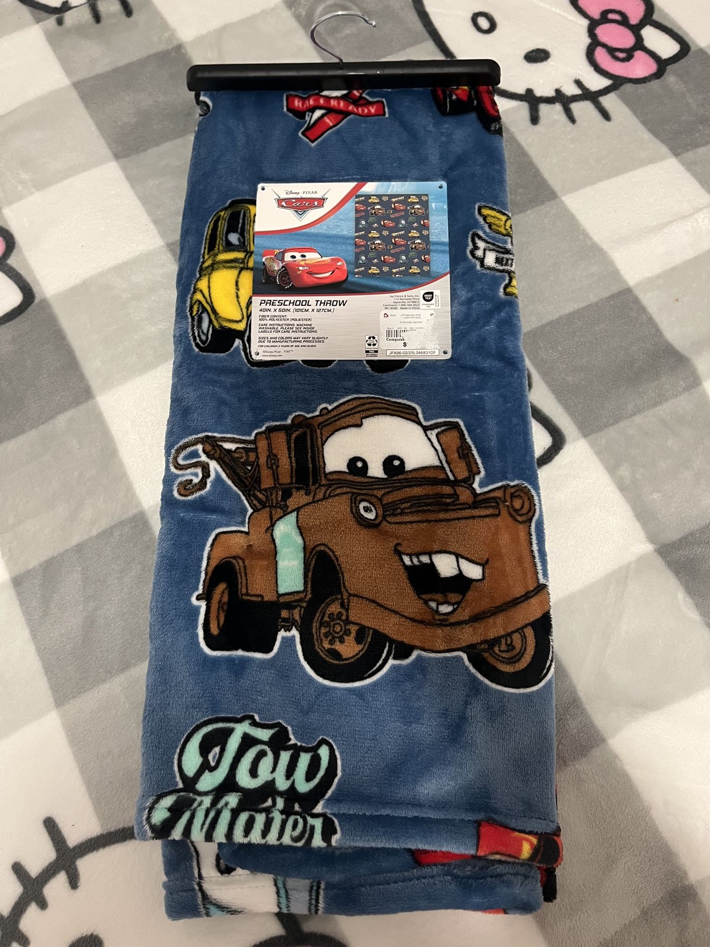 Lightning McQueen Cars Blanket