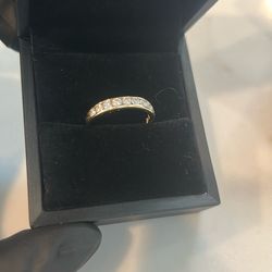 14k Diamond Band