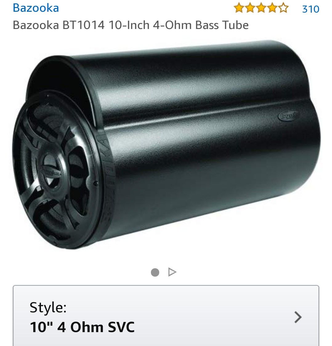 Basuka bass tube with built in amp...$100