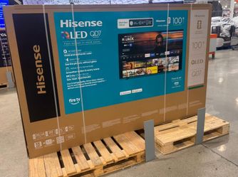 100U65QC 100” Hisense smart 4k Qled tv