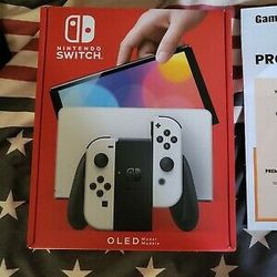 Nintendo Switch OLED White bianca Console