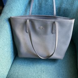 Coach Gray Tote 