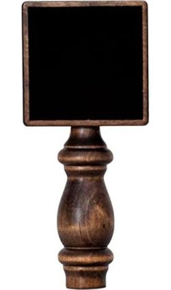 Tap Board Black Dry Erase Tap Handle

