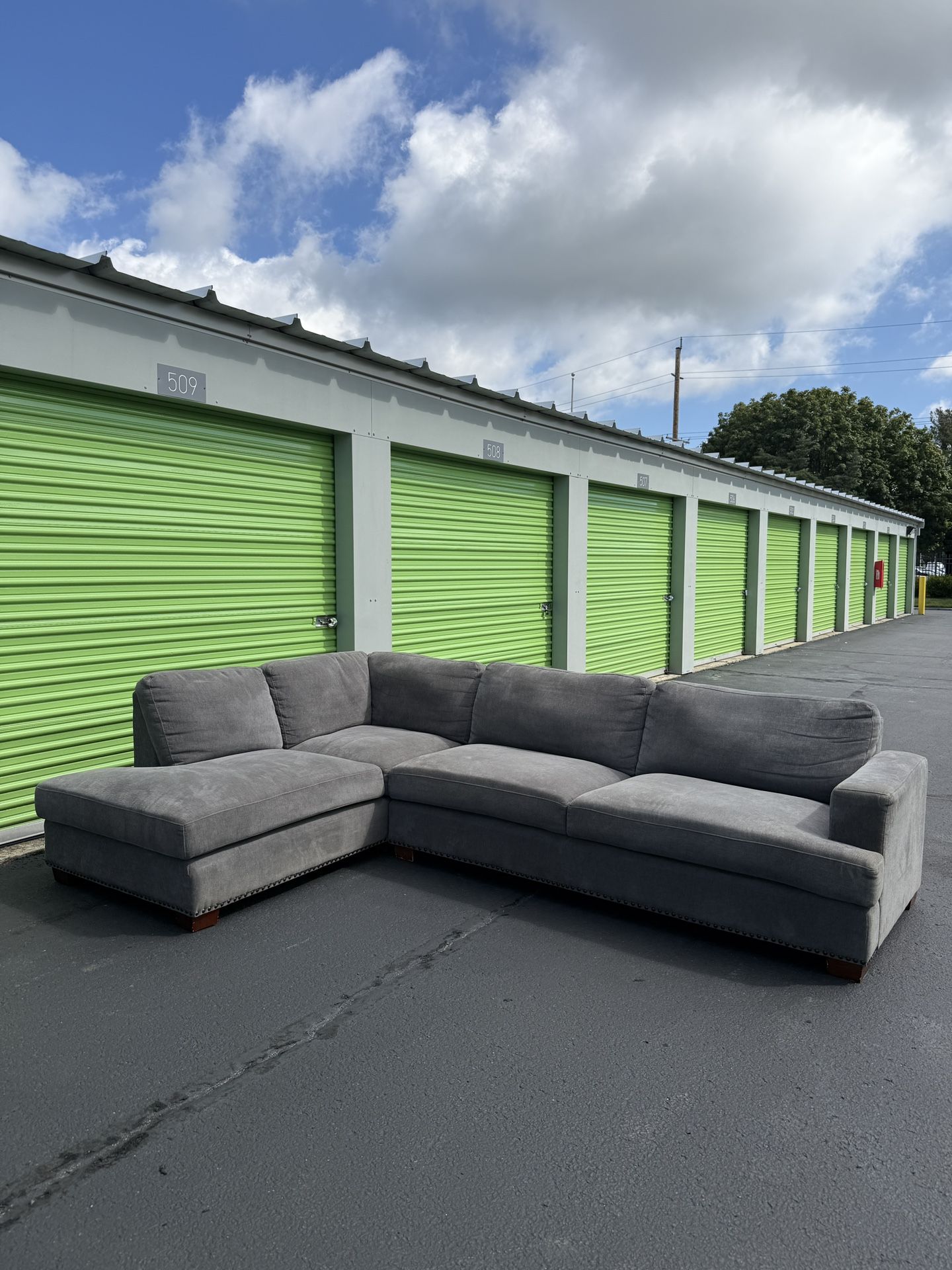 Gray Sectional Couch