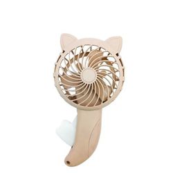 Super Cute Manual Cat Ears Fan Pink