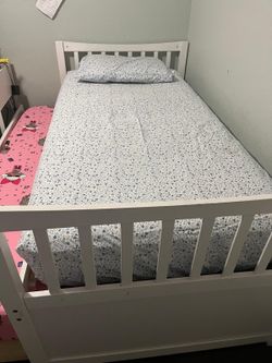 Twin solid wood Daybed with trundle