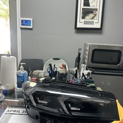 BMW 3 SERIES G20 LCI OEM SHADOWLINE RIGHT PASSENGER LED HEADLIGHT HOUSING 2023-2025