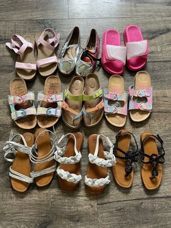 Girls sandals size 2
