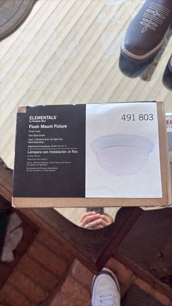 Hampton bay flush mount fixture and lumera led light