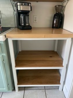 Hand made all wood Coffee Stand