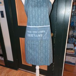 Where There's A Whisk, THERE'S A WAY Apron NWOT 