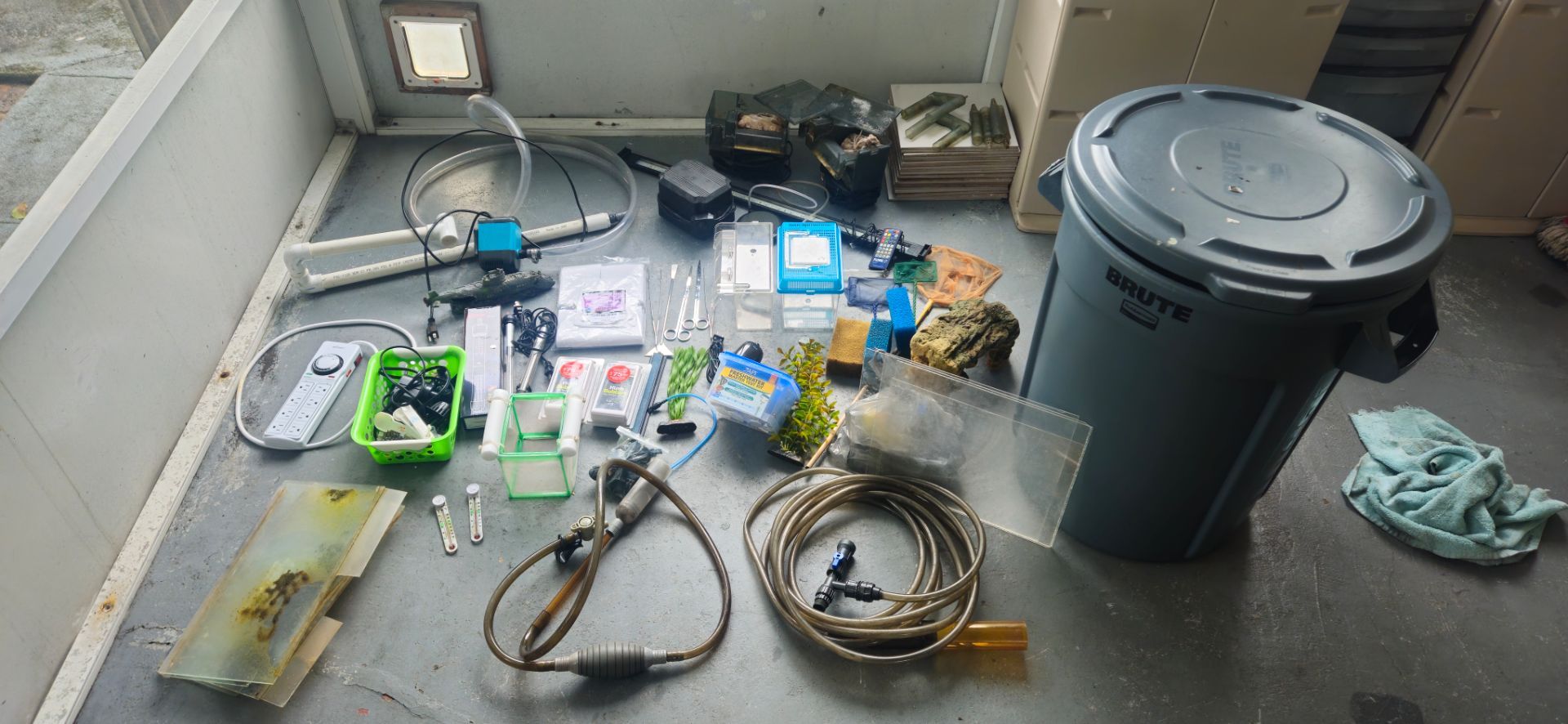 65g Aquarium Accessories + Tank full set up