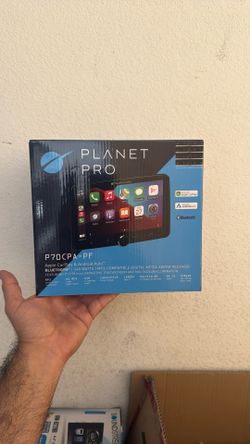 Planet Audio Single Din Apple CarPlay Android 