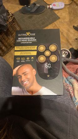 Rechargeble LCD Head Shaver