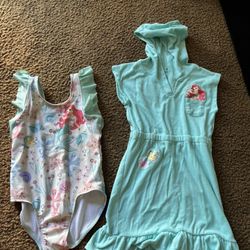 Little Mermaid Swimsuit & Coverup