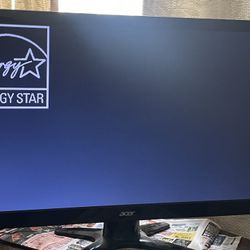 LCD Monitors One Dell 2019 / One Acer