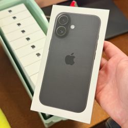 Apple iPhone 16 128GB UNLOCKED Black Brand NEW Sealed