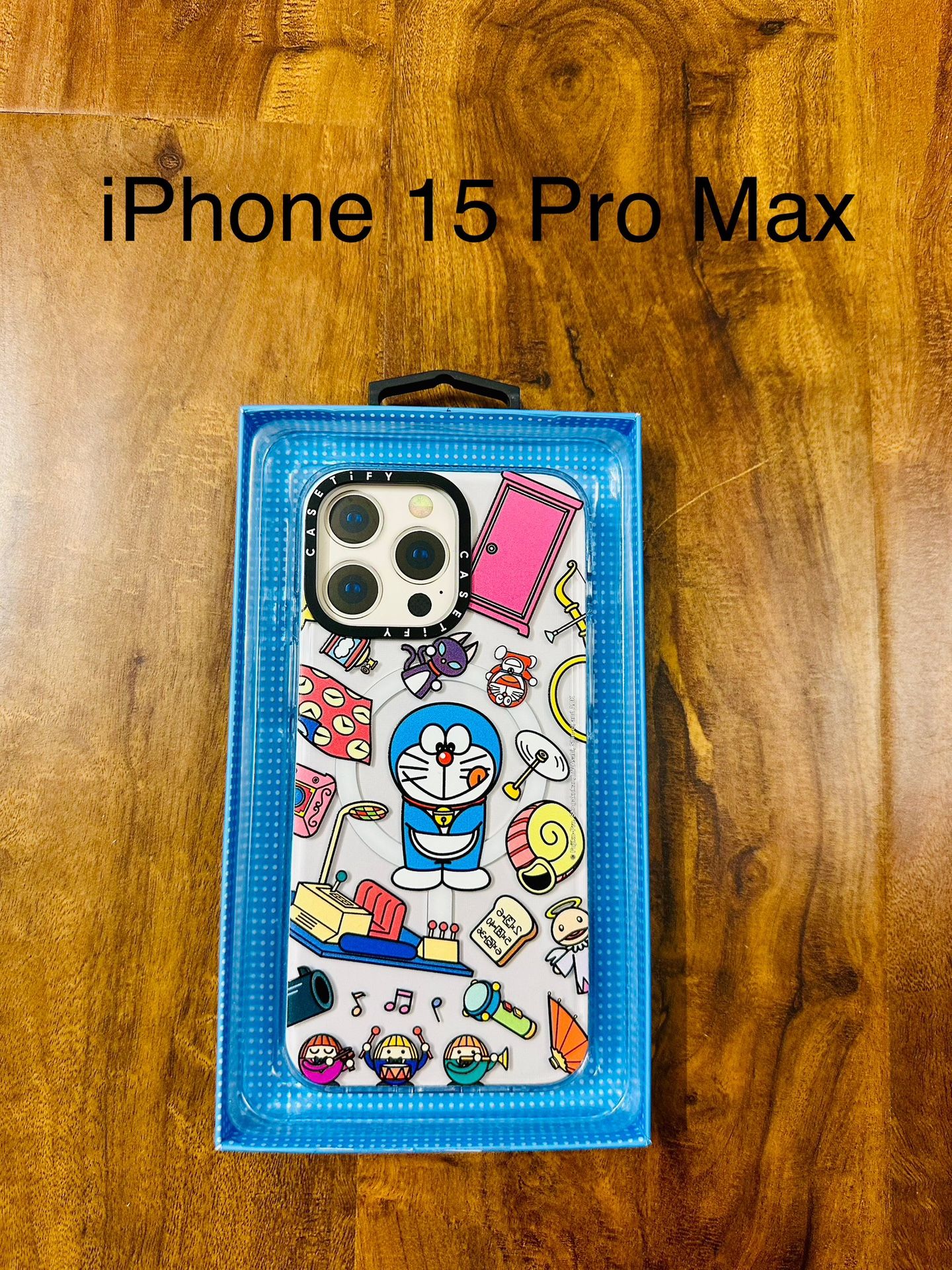 Magnetic MagSafe Doraemon Case for iPhone 15 Pro Max New condition