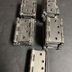 Hinges - steel, stainless, $1 each