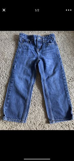 Lee toddler boy jeans size 4T with adjustable waist