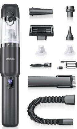Car Vacuum 4-in-1 Small Handheld Vacuum w/ 20000Pa Suction