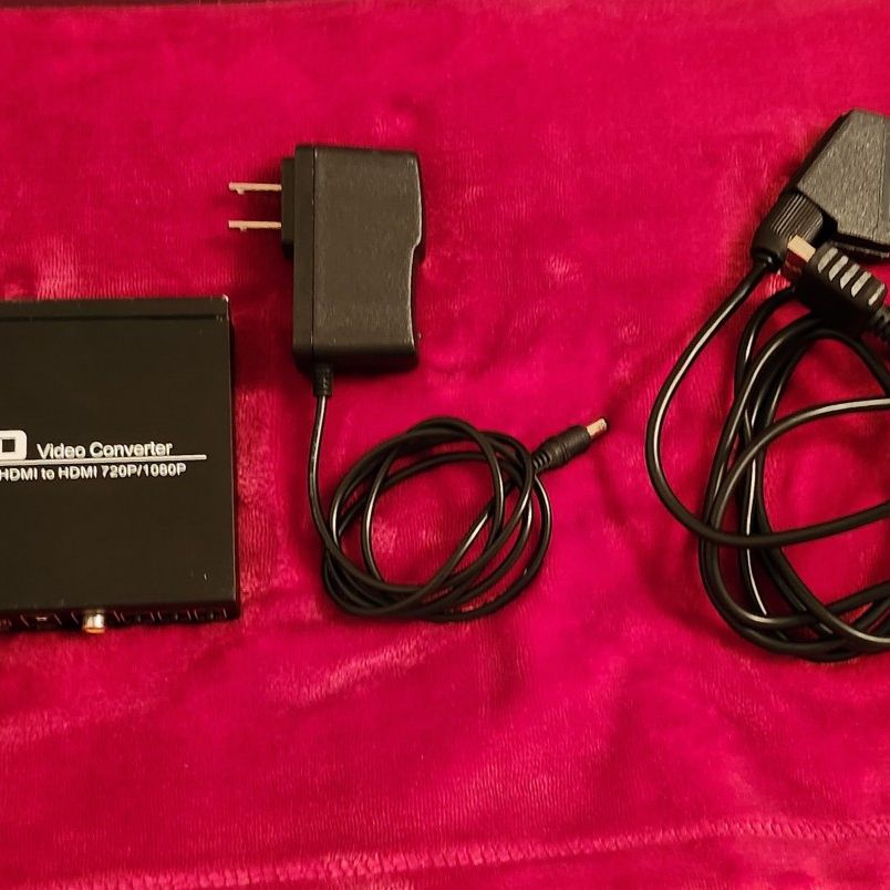 RGB Scart to HDMI Converter (with Cable for PS1/PS2) for Sale in El TX - OfferUp