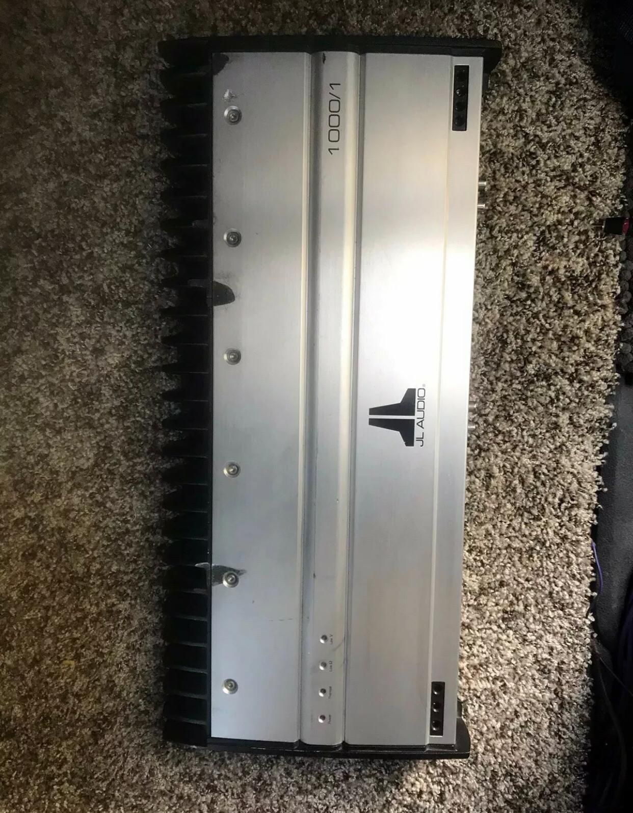 Jl Audio Slash Series 1000 1 Mono Block Amplifier For Sale In San Diego Ca Offerup