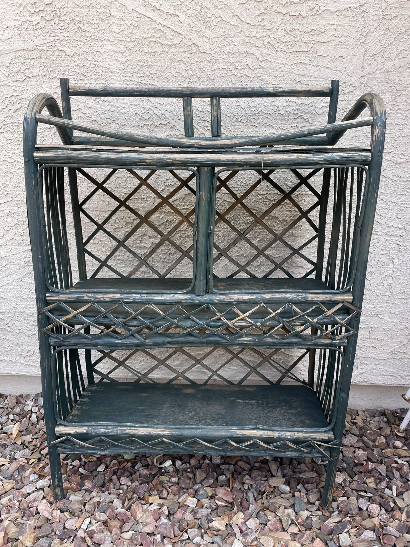 Vintage Bamboo Plant Stand