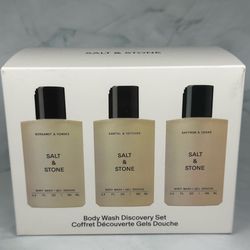 Salt & Stone Mini Body Wash Discovery Gift Set, 2 for $55