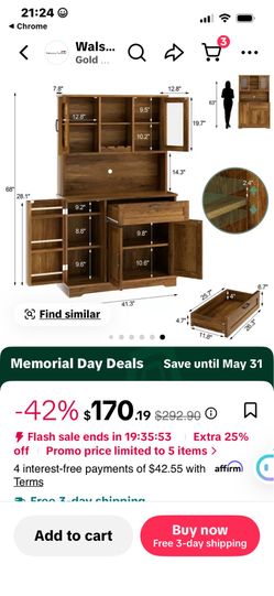 Kitchen Pantry Cabinet