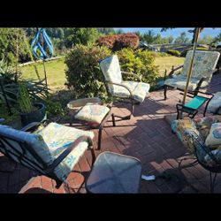 Iron Patio Set (DIYer Diamond In The Rough)