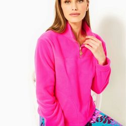 Pink Lilly Pulitzer Pull Over Sweater Size Small