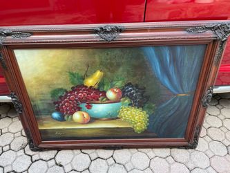 Painted Frame 43”1/2 X 31” In Good Condition $20 Firm On Price