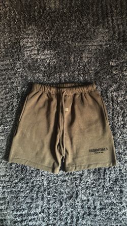 Brand New Jet Black Essentials Shorts – Size Medium