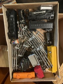 Old Electric Train Set 