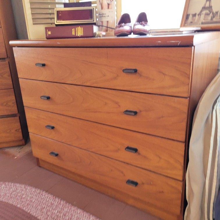 Solid Wood Vintage Dresser