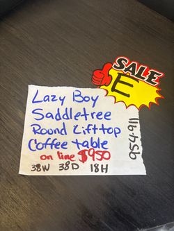 Lazy Boy Cocktail /coffee tables LIFT TOP