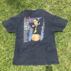 Y2K Alicia Keys 2002 Tour T-shirt 
