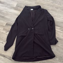 Womans Tobi Oversized tailored blazer jacket