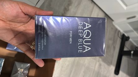 Aqua deep blue for men