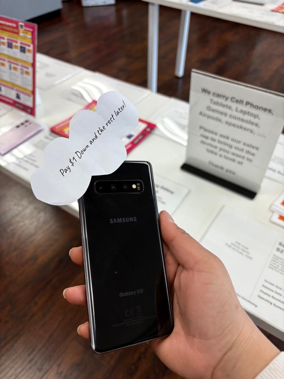 💥 Samsung Galaxy S10 for $114?! $1 to Take It Home Today – Save $785 Instantly with Warranty