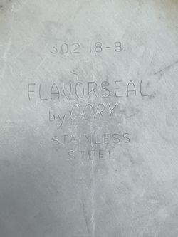 Vintage Flavorseal by Cory 2 Qt Stockpot with Lid, 302 18-8 Stainless Steel