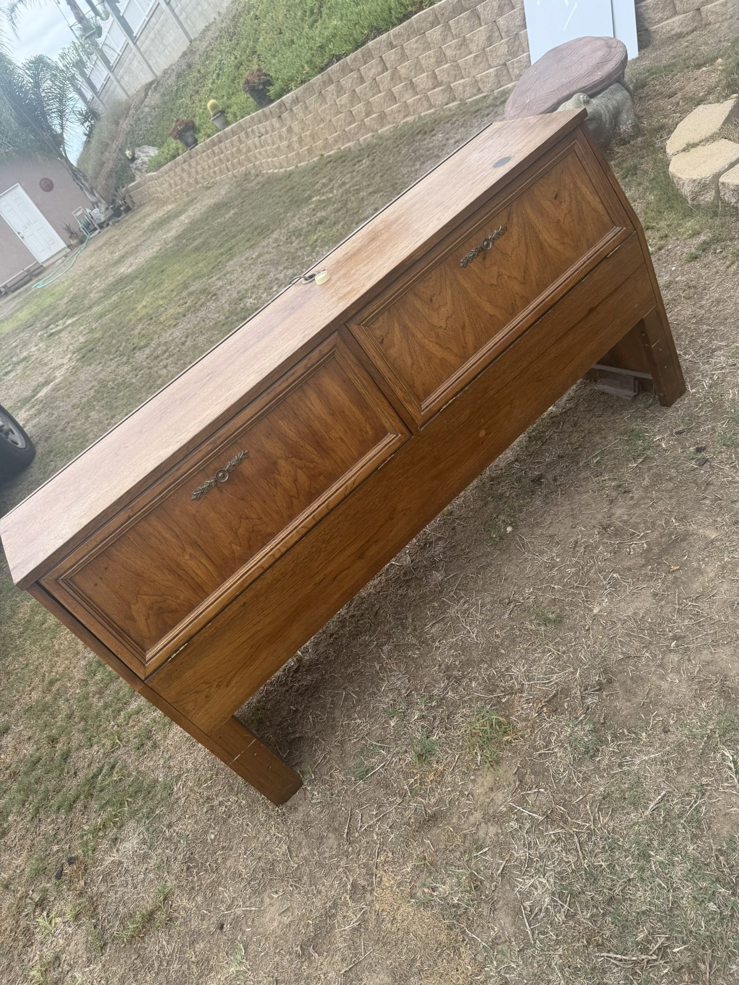 Wood Bed Frame 