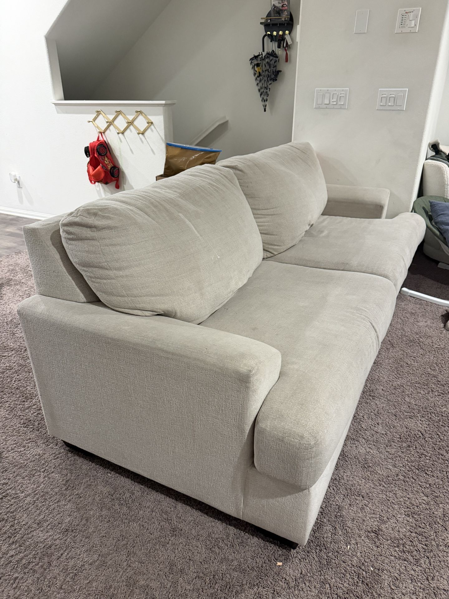 Beige Sofa Living Spaces