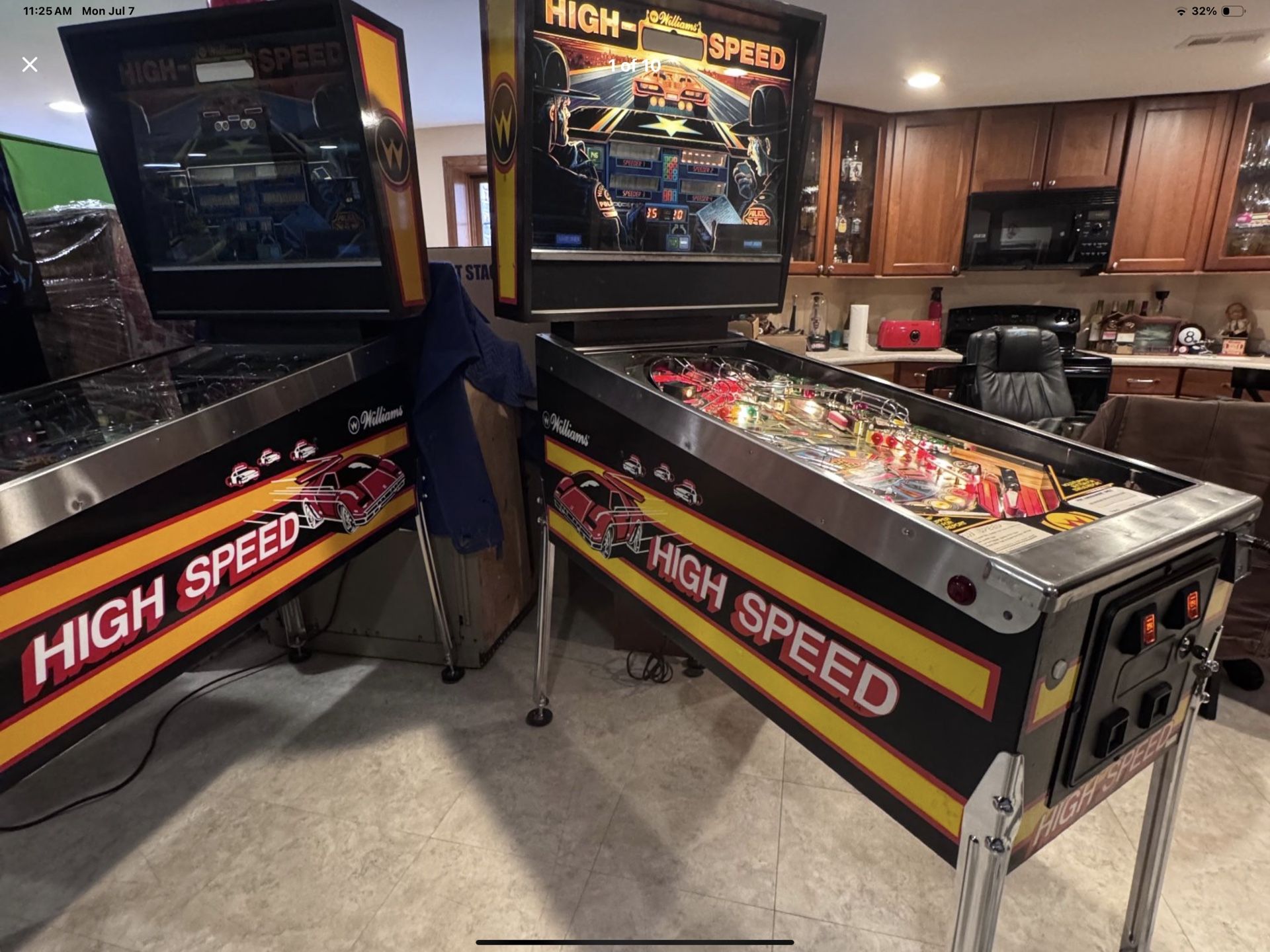 Williams High Speed Pinball