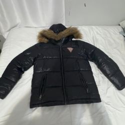REAL guess jacket size M ( read description)