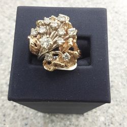 Ladies Ring 14kt Yellow Gold 