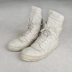 2021 Rick Owens “Milk” Geobaskets (EU 43 / US 10)